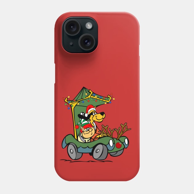 Hong Kong Phooey Xmas Car Edition Phone Case by G. Patrick Colvin