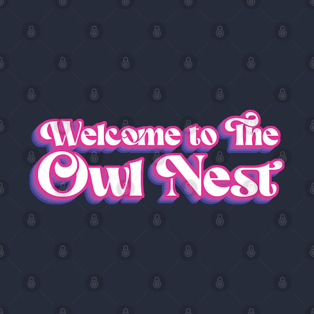 Welcome to The Owl Nest 1 in Purples by Offbeat Robotics