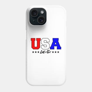 USA - Let's Go! Phone Case