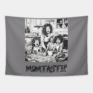 Momtastic, Cute Gift for Mom Tapestry