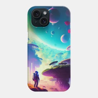 Abstract Another World Explorer Phone Case