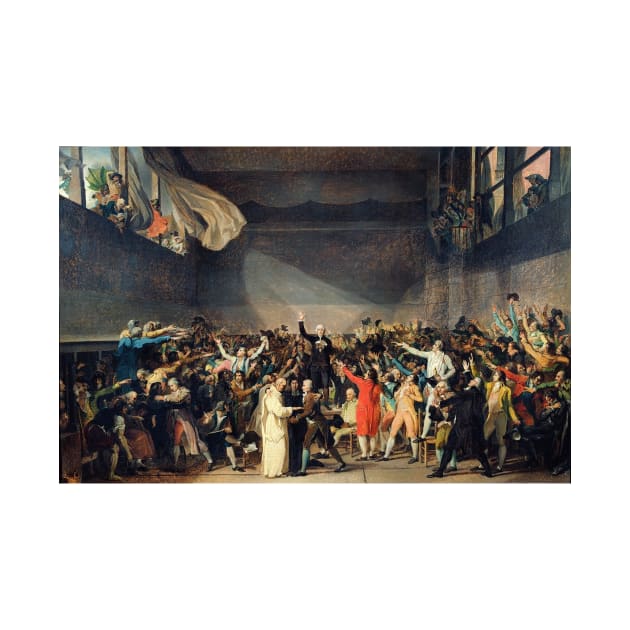 Tennis Court Oath by frenchrev