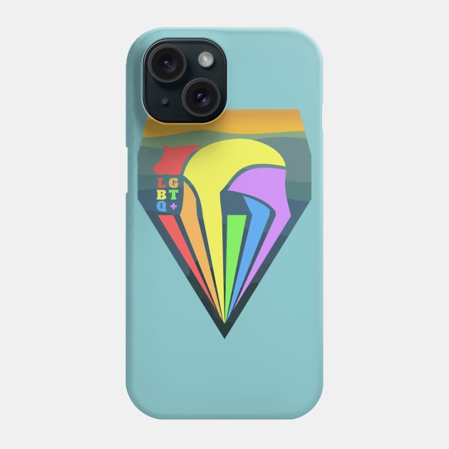 LGBTQ Bear Phone Case by nonbeenarydesigns