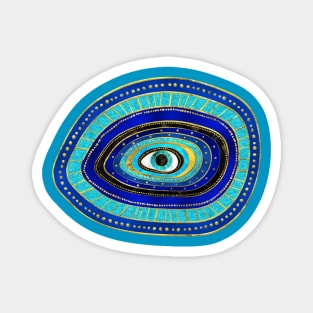 Evil Eye Amulet Ornament Magnet