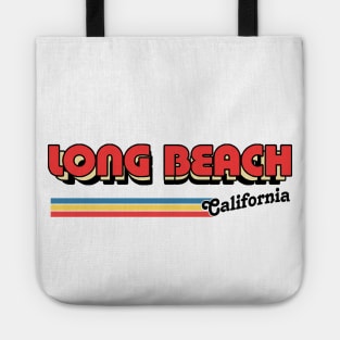 Long Beach // Retro Typography Design Tote