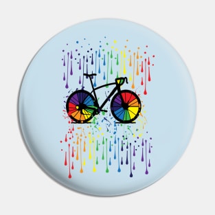 Rainbow bicycle 2 Pin