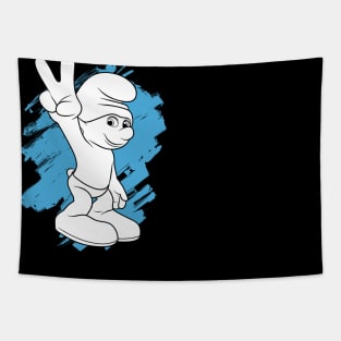 Smurf Peace Tapestry