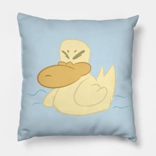 Angry Baby Duck Pillow