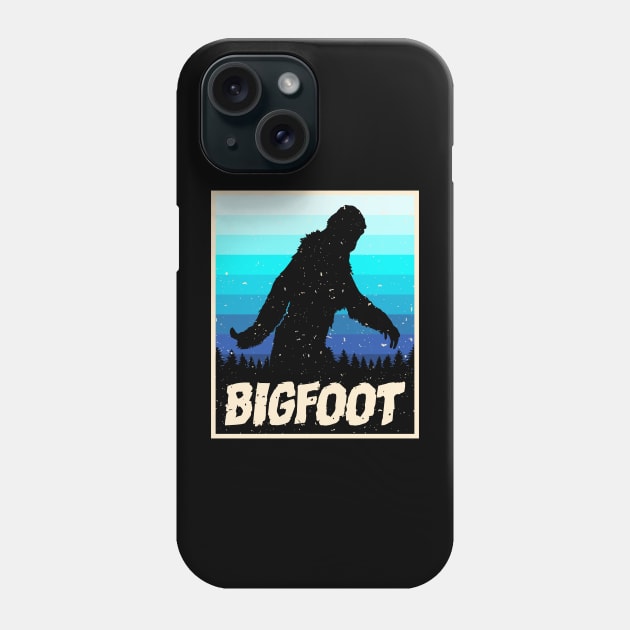 colorful bigfoot Phone Case by spoilerinc