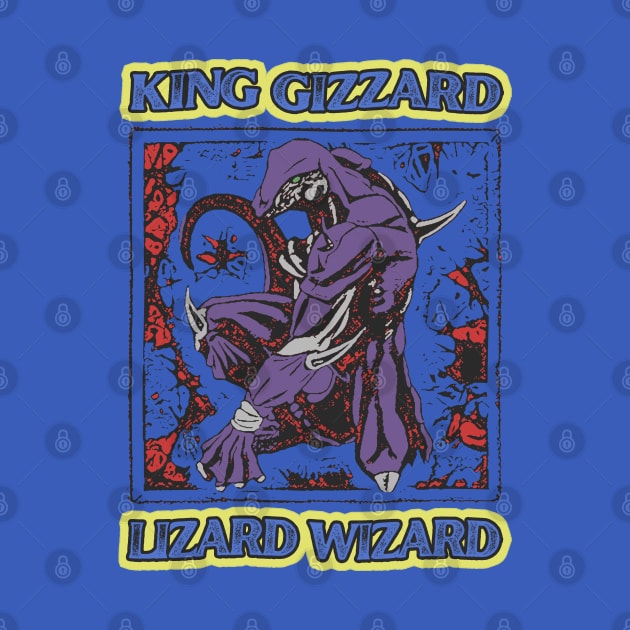 King Gizzard Retro Art // Fanmade by KokaLoca