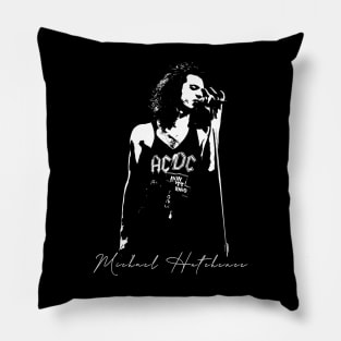 Michael Hutchence vintage Pillow