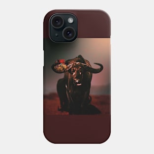 Buffalo farm house Phone Case