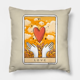 The Love card Pillow