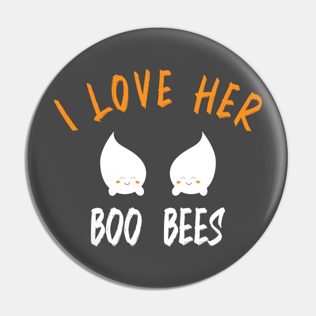 I LOVE HER BOO BEES funny halloween shirt Pin by Chichid_Clothes