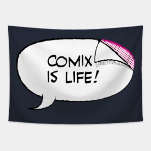 Comix is Life! Tapestry