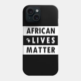 AFRICAN LIVES MATTER by AfreeKA -2 Phone Case