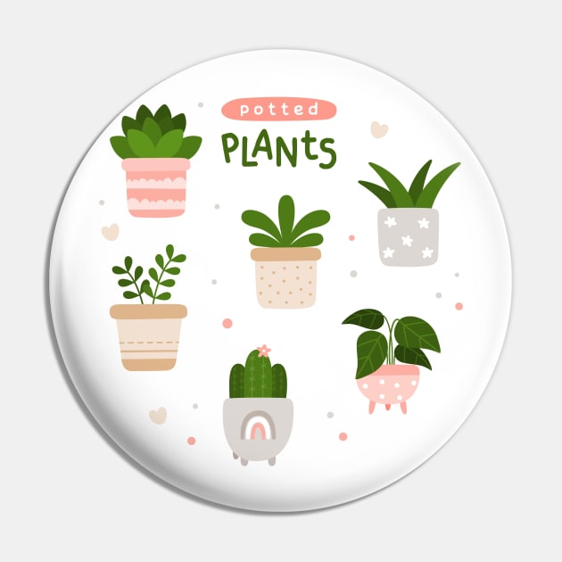 Potted Plants Pin by haistarin