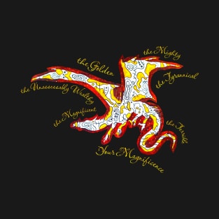 Smaug the golden dragon T-Shirt