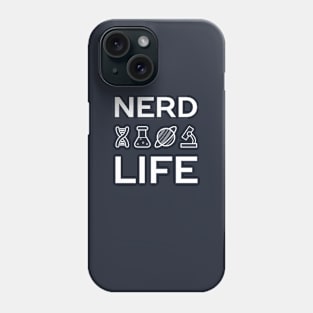 nerd life science t-shirt Phone Case