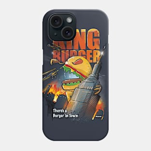 King Burger attack Phone Case