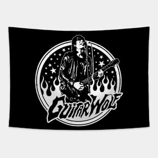 Guitar Wolf Tapestry