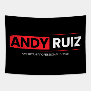 boxing andy ruiz Tapestry