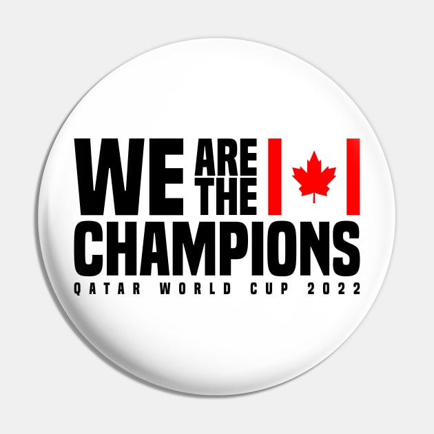 Qatar World Cup Champions 2022 - Canada Pin by Den Vector