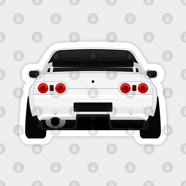 R32 rear White Magnet by VENZ0LIC