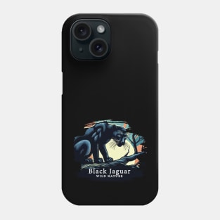 Black Jaguar - WILD NATURE - JAGUAR -6 Phone Case