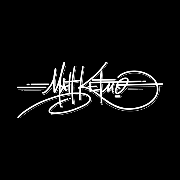 MattKetmo Signature Graffiti Black by MattKetmo