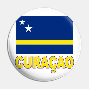 The Pride of Curacao - Island Flag Design Pin