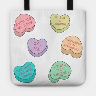 G Girls conversation hearts Tote