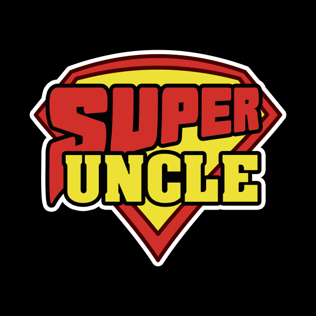 'Super Uncle Superhero Uncle' Hilarous Uncle Gift by ourwackyhome