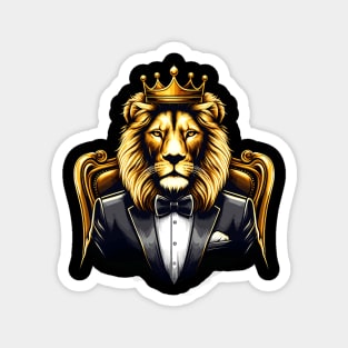 Lion Crown Magnet