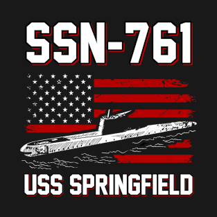 SSN-761 USS Springfield T-Shirt T-Shirt