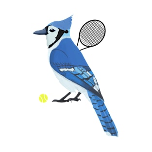 Tennis Blue Jay T-Shirt