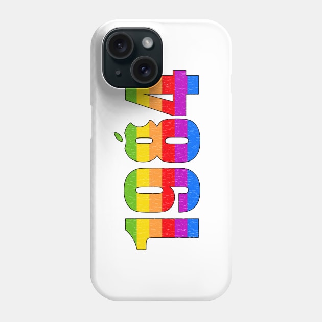 1984 Apple Revolution Phone Case by DreamStatic