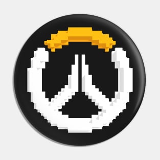 Pixel Overwatch Logo Pin