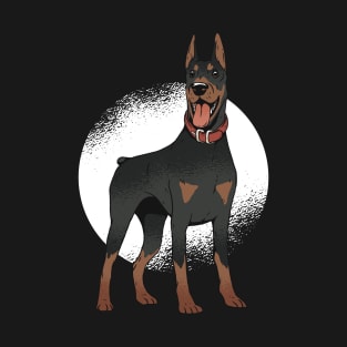 Beautiful Doberman Dog Standing Tall T-Shirt