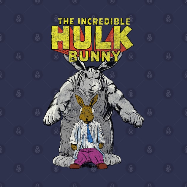 Hulk bunny - retro by ThirteenthFloor