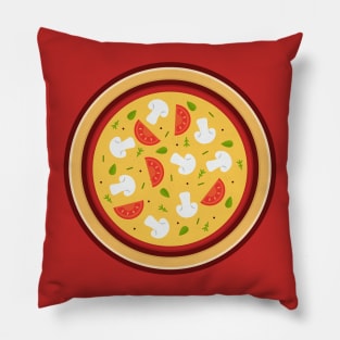 Mushroom Pizza Pillow