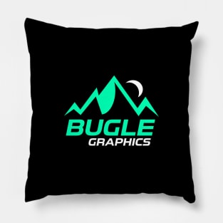 Bugle Graphics Logo Pillow
