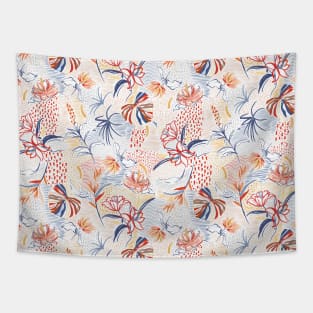 Exotic Tropical Botanical Tapestry