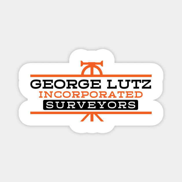 George Lutz Surveyors Magnet by MindsparkCreative