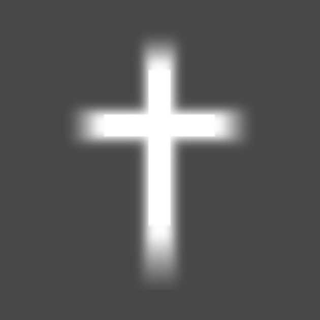 Light of Cross on Front, God is Love on Back by ShineYourLight