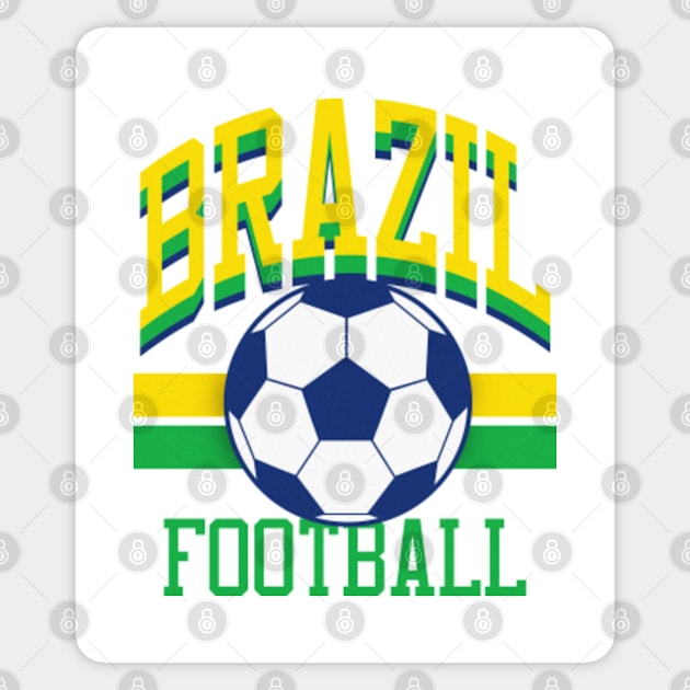 Brazilian National Soccer Team I Football Brazil' Sticker