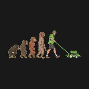 Funny Evolution of a gardener T-Shirt