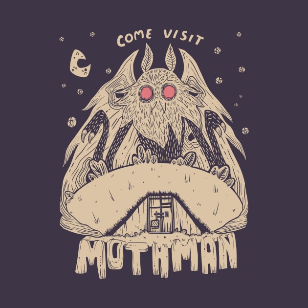 Come Visit Mothman by Ballyraven