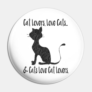 Funny Cat Lover Quotes Pin