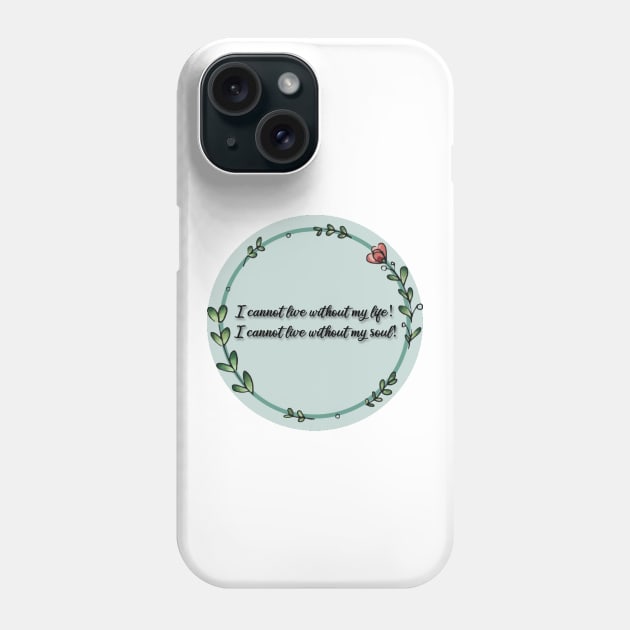 Heathcliff and Cathy Phone Case by agnesewho